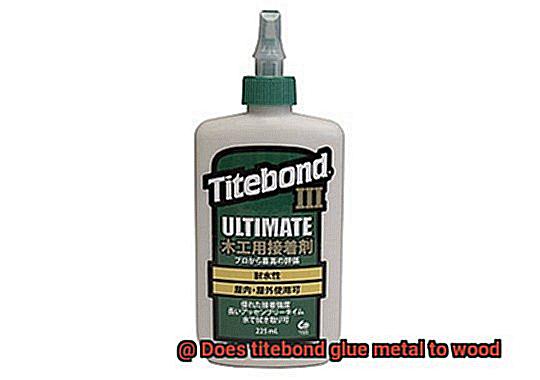 Does titebond glue metal to wood-5