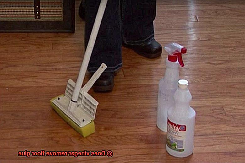 Does vinegar remove floor glue-2