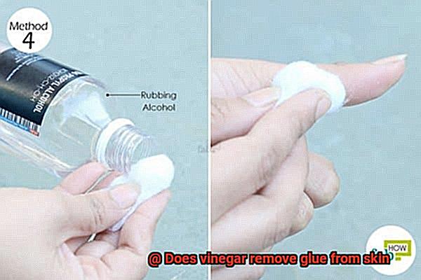 Does vinegar remove glue from skin-5