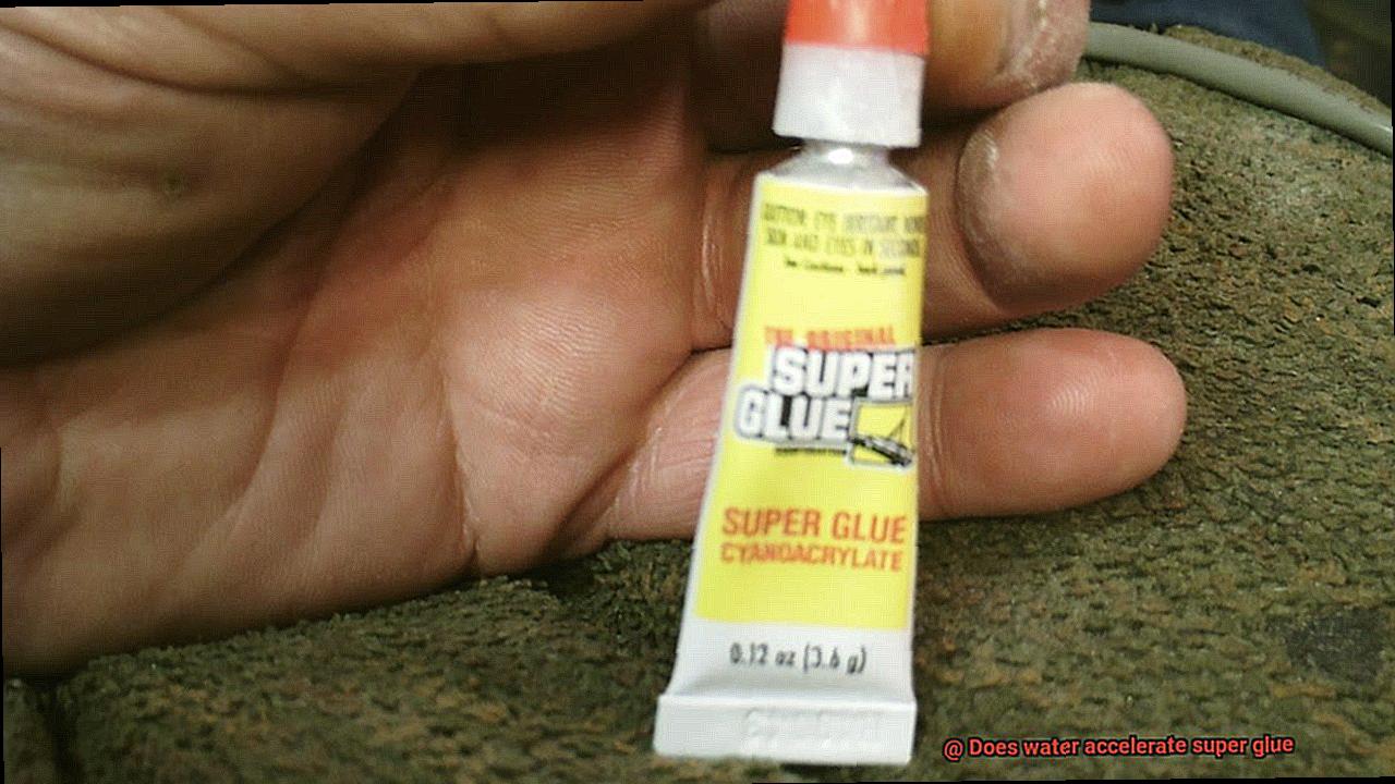 Does water accelerate super glue-9