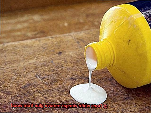 Does white vinegar remove glue from wood-3