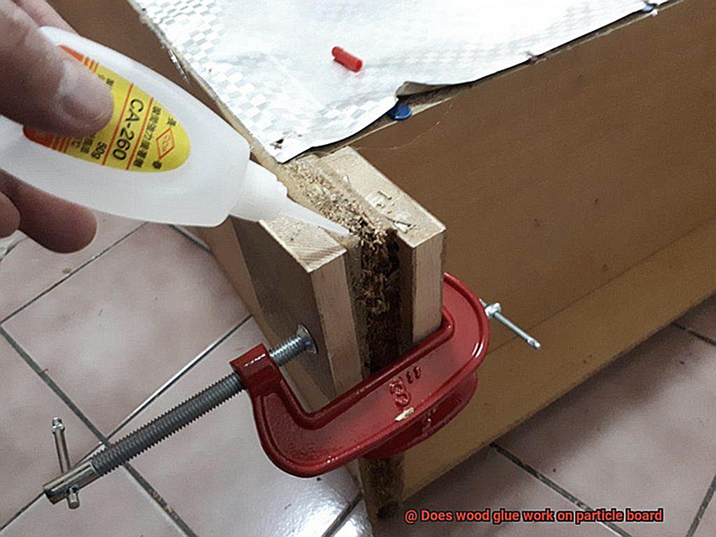 Does wood glue work on particle board-5
