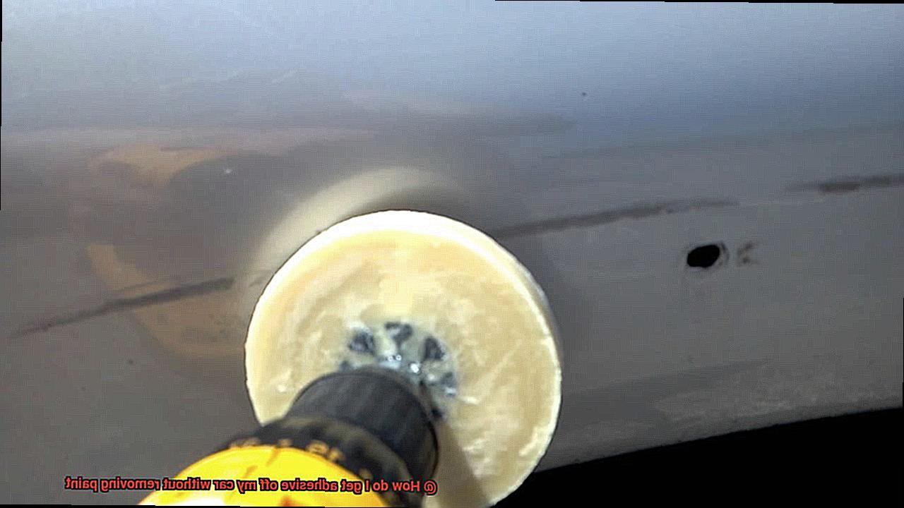 How do I get adhesive off my car without removing paint-7