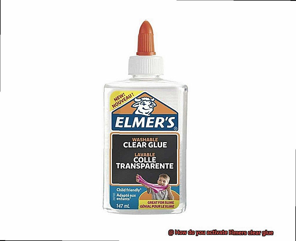 How do you activate Elmers clear glue-4