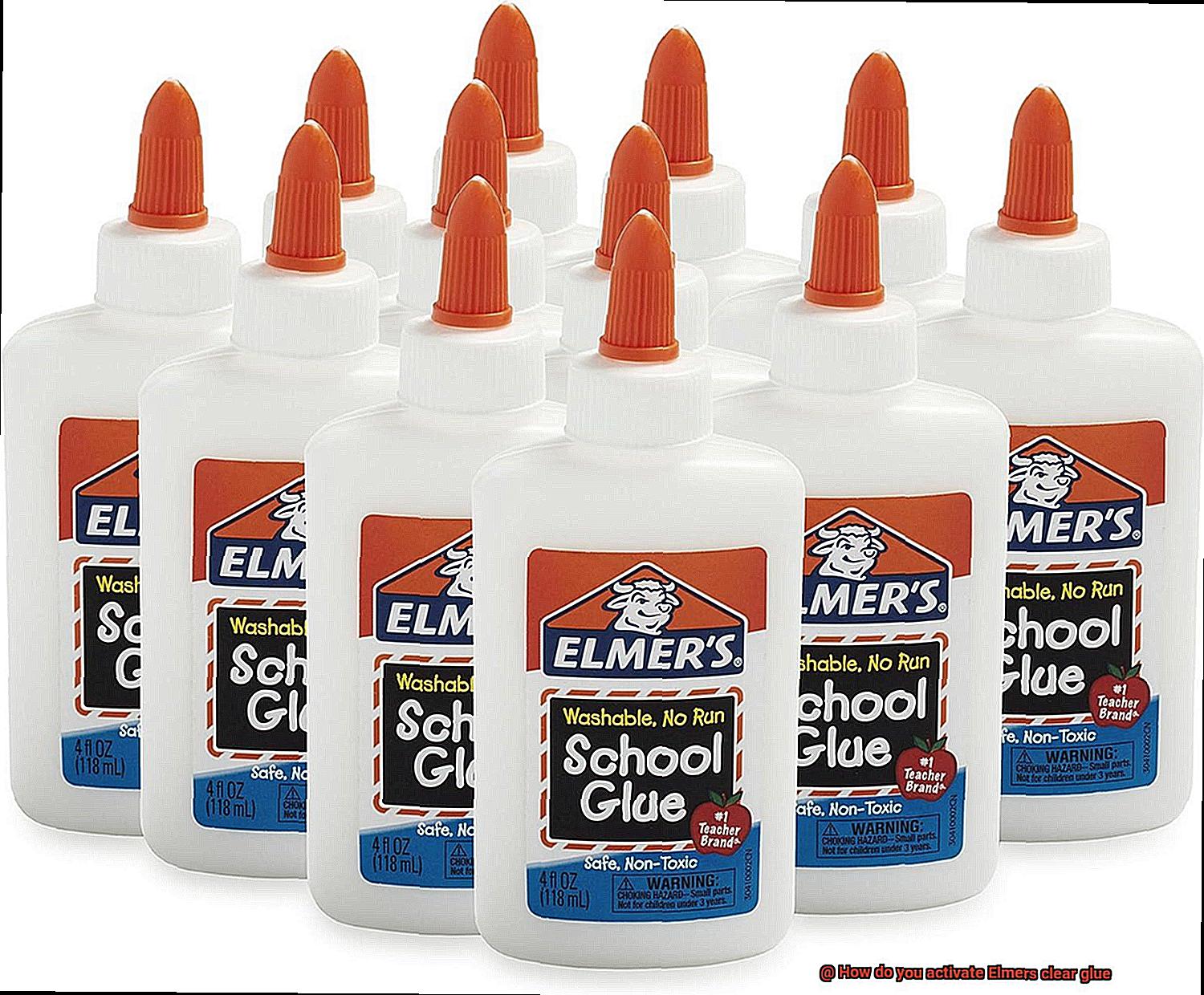 How do you activate Elmers clear glue-2
