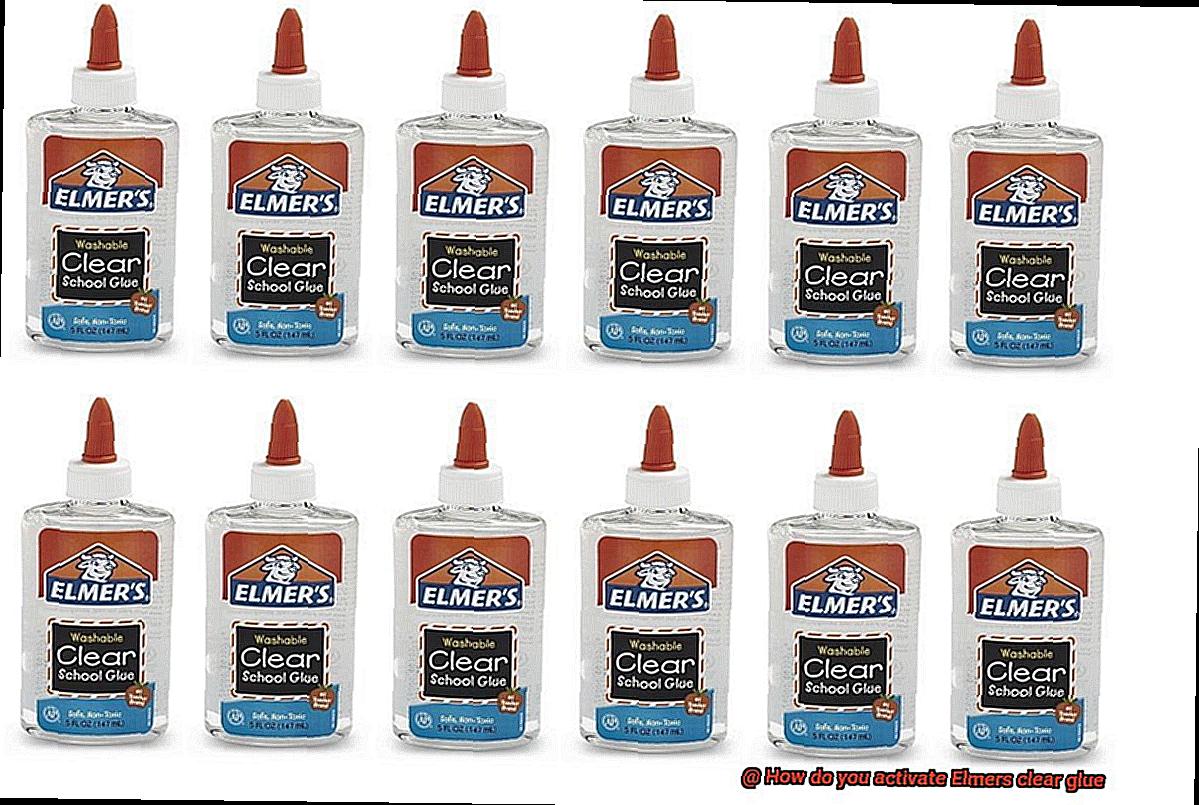 How do you activate Elmers clear glue-3