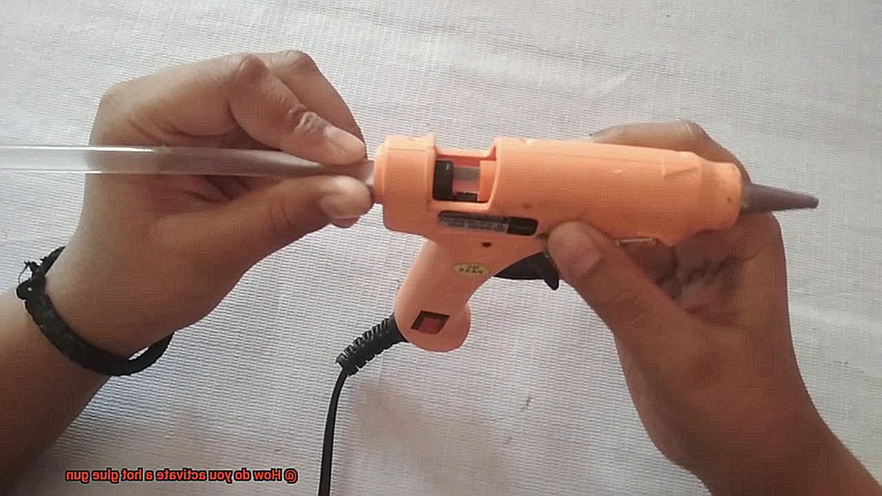 How do you activate a hot glue gun-7