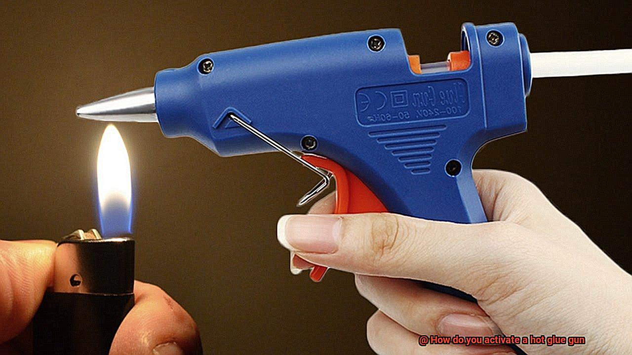 How do you activate a hot glue gun-10