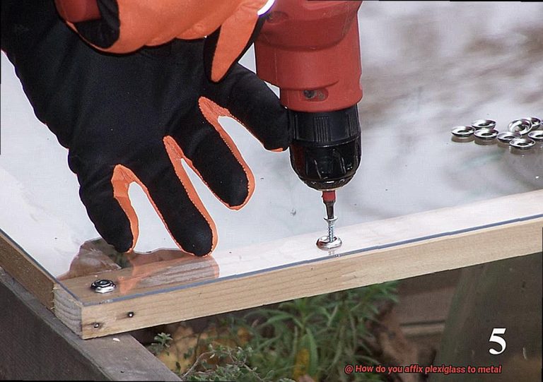 How do you affix plexiglass to metal? Glue Things