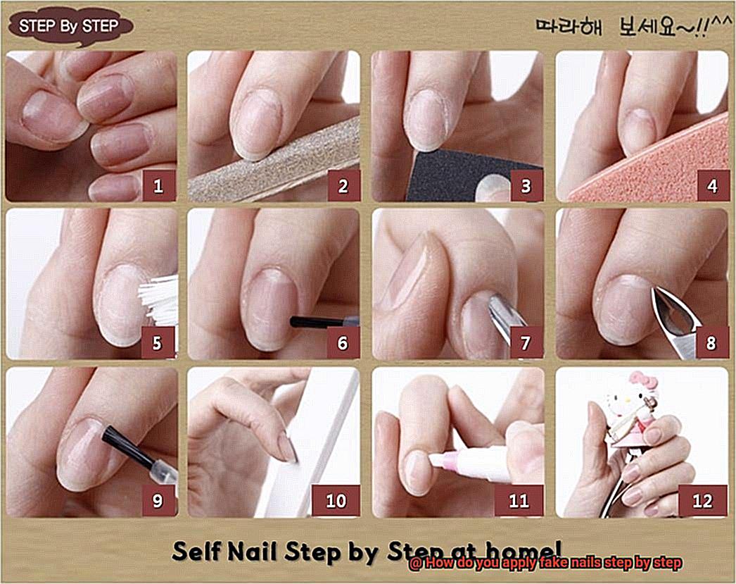 How do you apply fake nails step by step-2