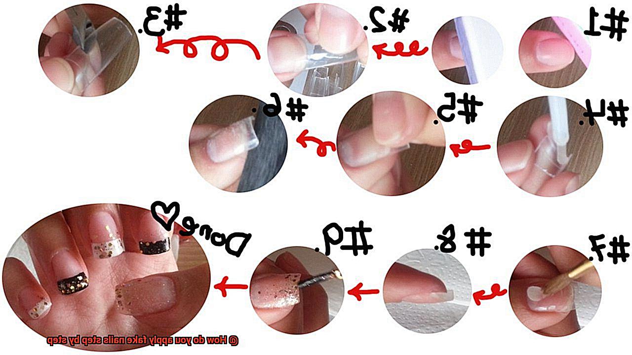 How do you apply fake nails step by step-8