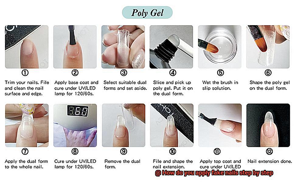 How do you apply fake nails step by step-7