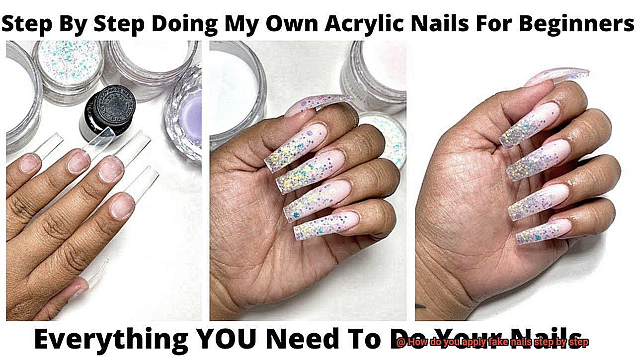 How do you apply fake nails step by step-5