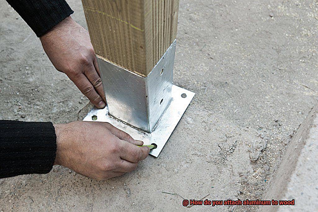 How do you attach aluminum to wood-9