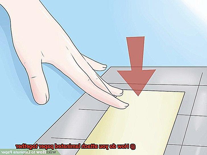 How do you attach laminated paper together-5