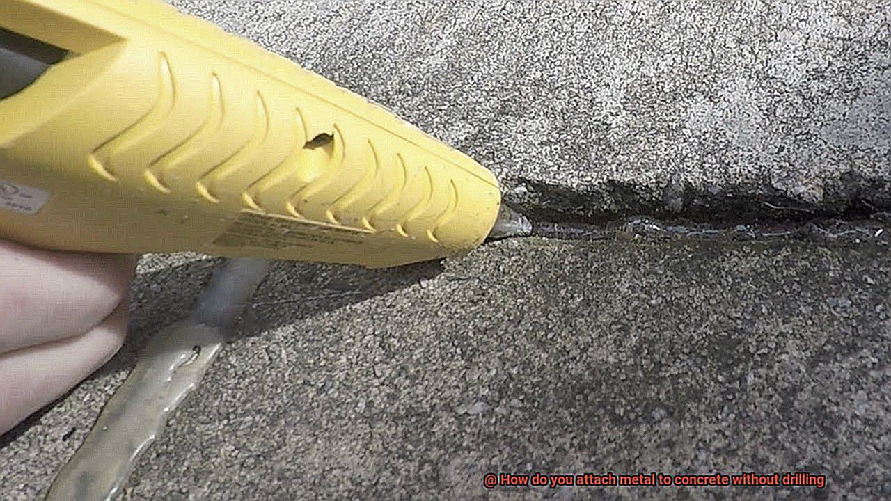 How do you attach metal to concrete without drilling-8