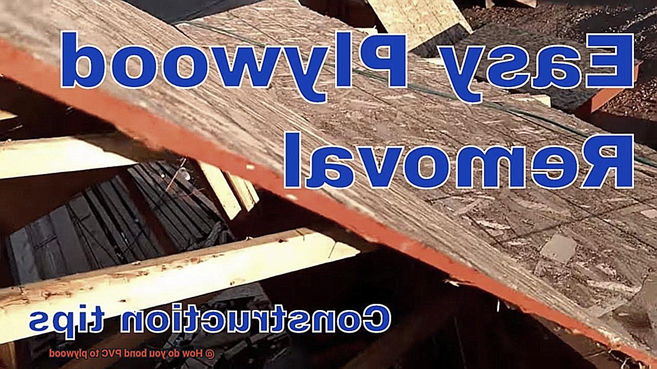 How do you bond PVC to plywood-8