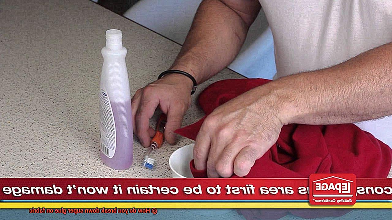How do you break down super glue on fabric-6