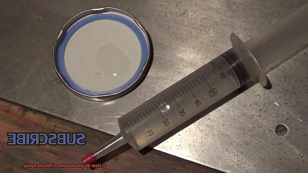 How do you dissolve 5 minute epoxy? Glue Things