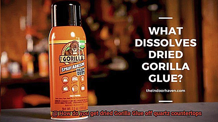 How do you get dried Gorilla Glue off quartz countertops-4