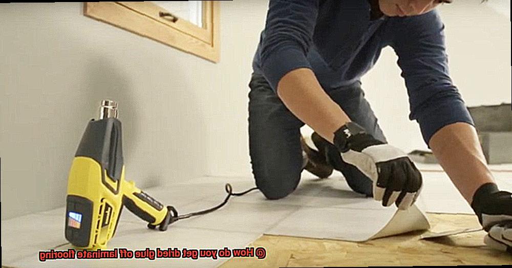 How do you get dried glue off laminate flooring-2
