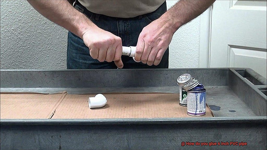 How do you glue 6 inch PVC pipe? Glue Things
