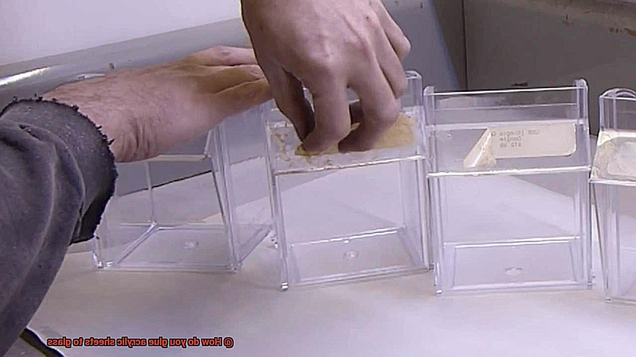 How do you glue acrylic sheets to glass-2