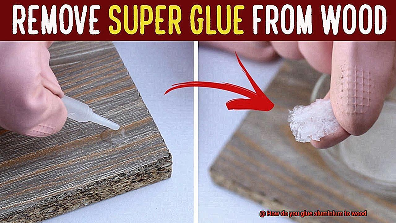 How do you glue aluminium to wood-2