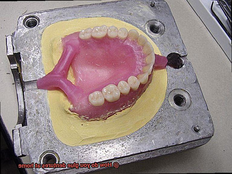 How do you glue dentures at home-8
