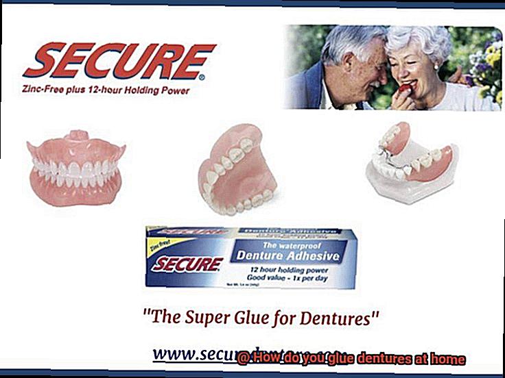 How do you glue dentures at home-4