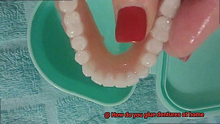 How do you glue dentures at home-5