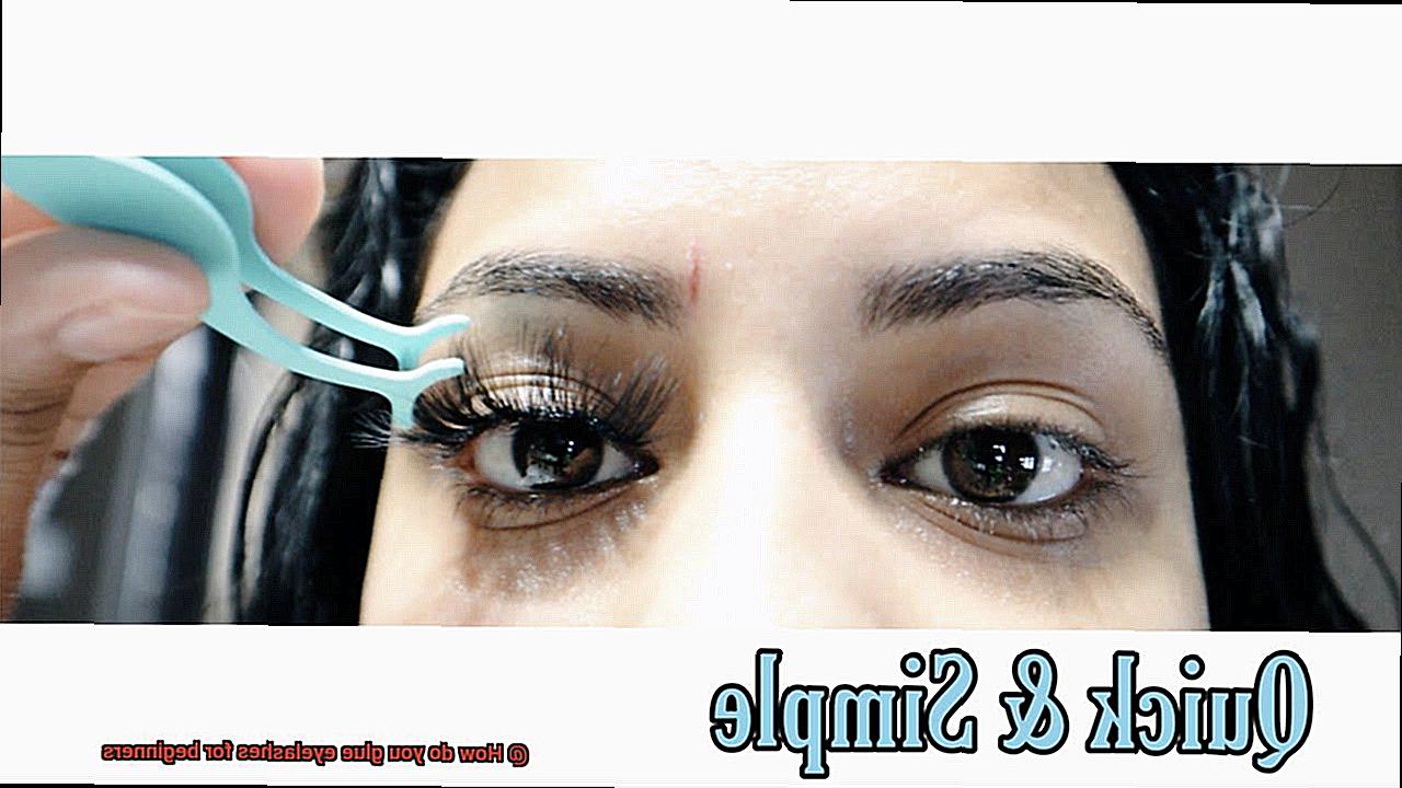 How do you glue eyelashes for beginners-3