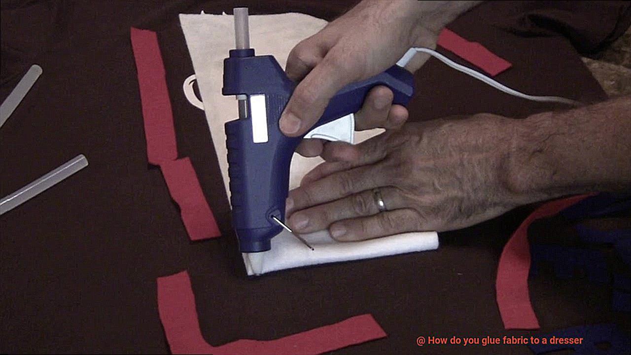 How do you glue fabric to a dresser-7