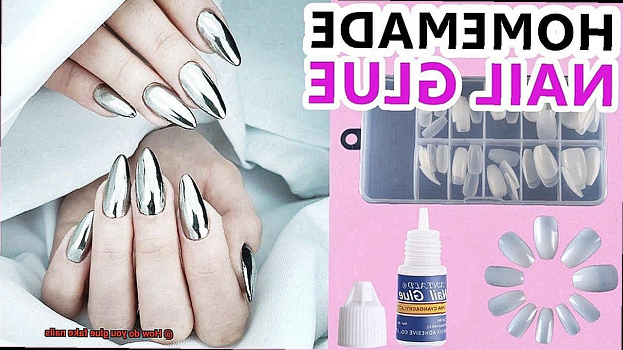 How do you glue fake nails-2