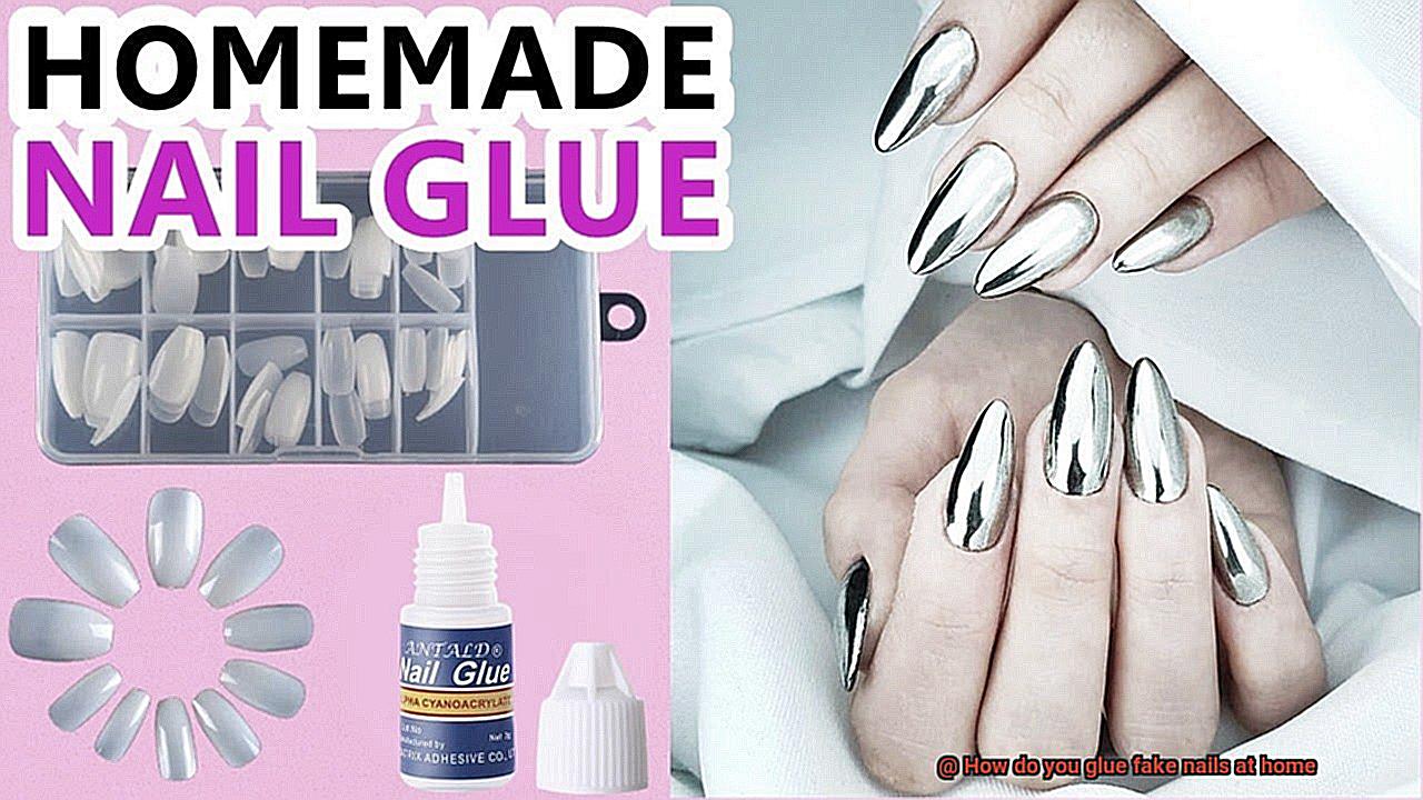 How do you glue fake nails at home-7