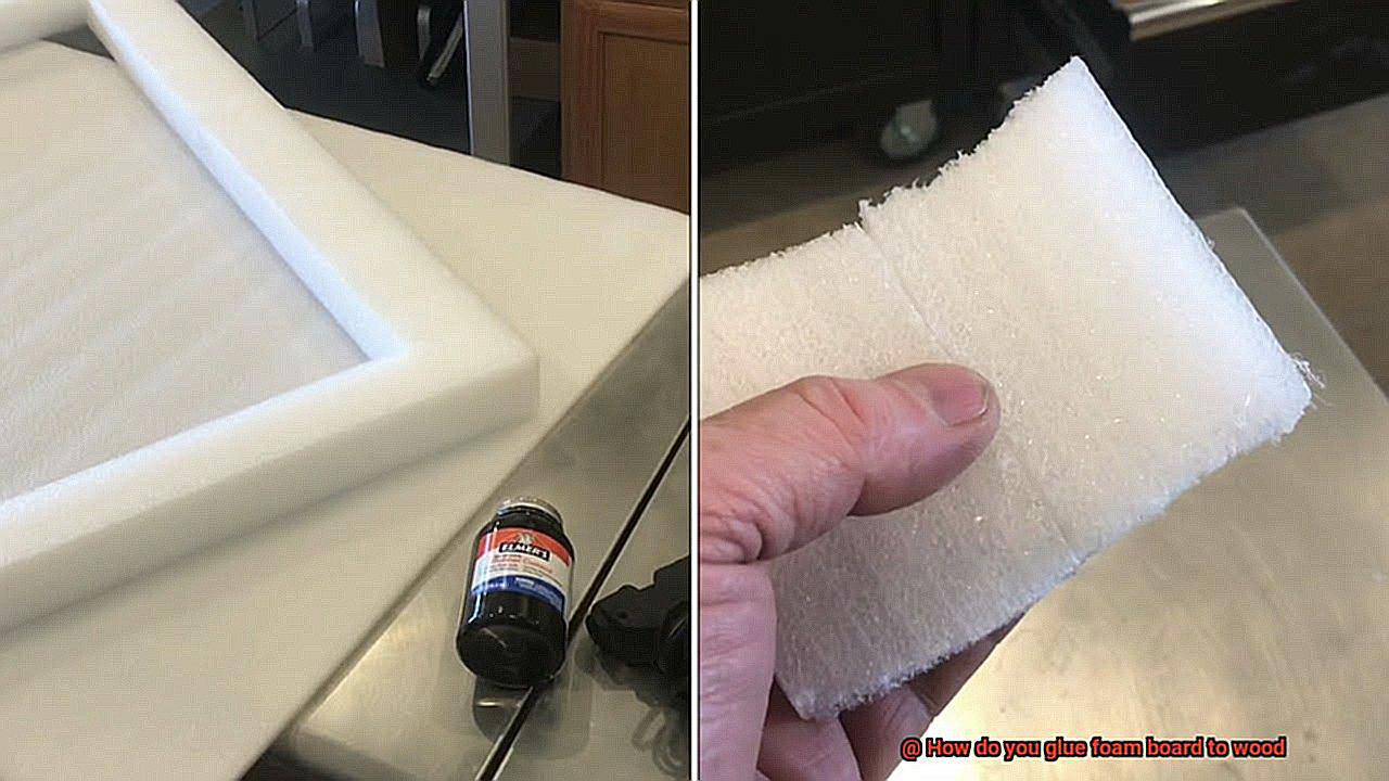 How do you glue foam board to wood-4