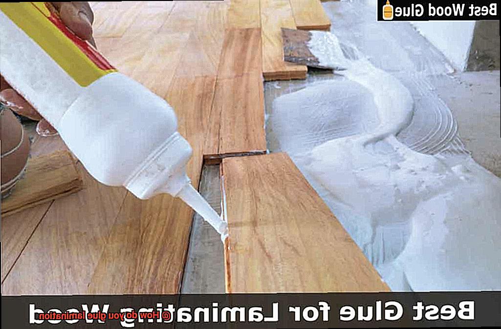 How do you glue lamination-5