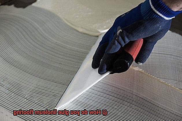 How do you glue linoleum flooring-3