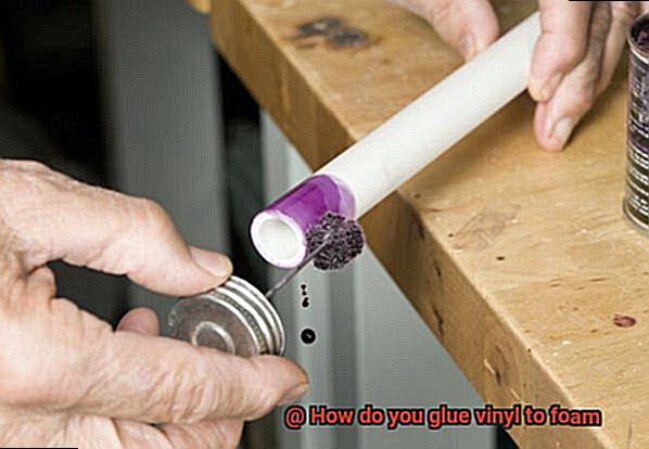 How do you glue vinyl to foam-4