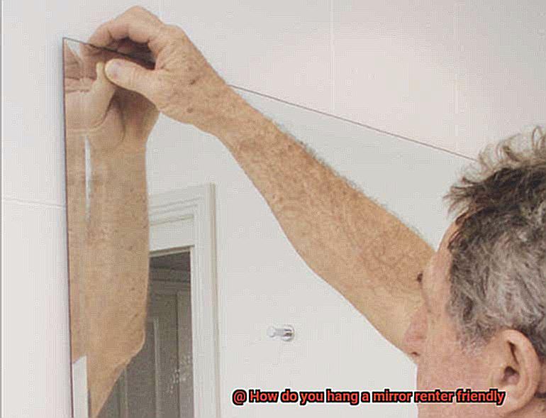 How do you hang a mirror renter friendly-3