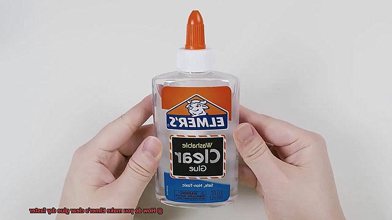 How do you make Elmer's clear glue dry faster-3