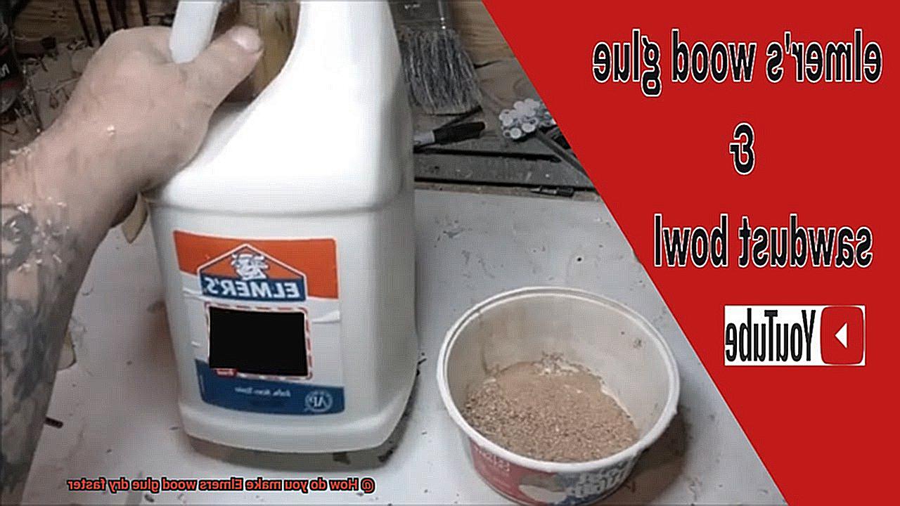 How do you make Elmers wood glue dry faster-2