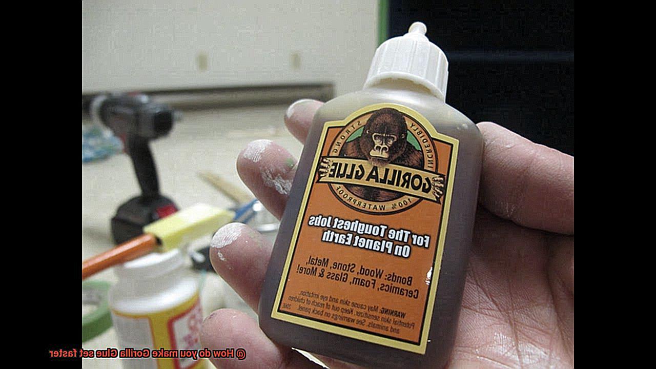 How do you make Gorilla Glue set faster-3