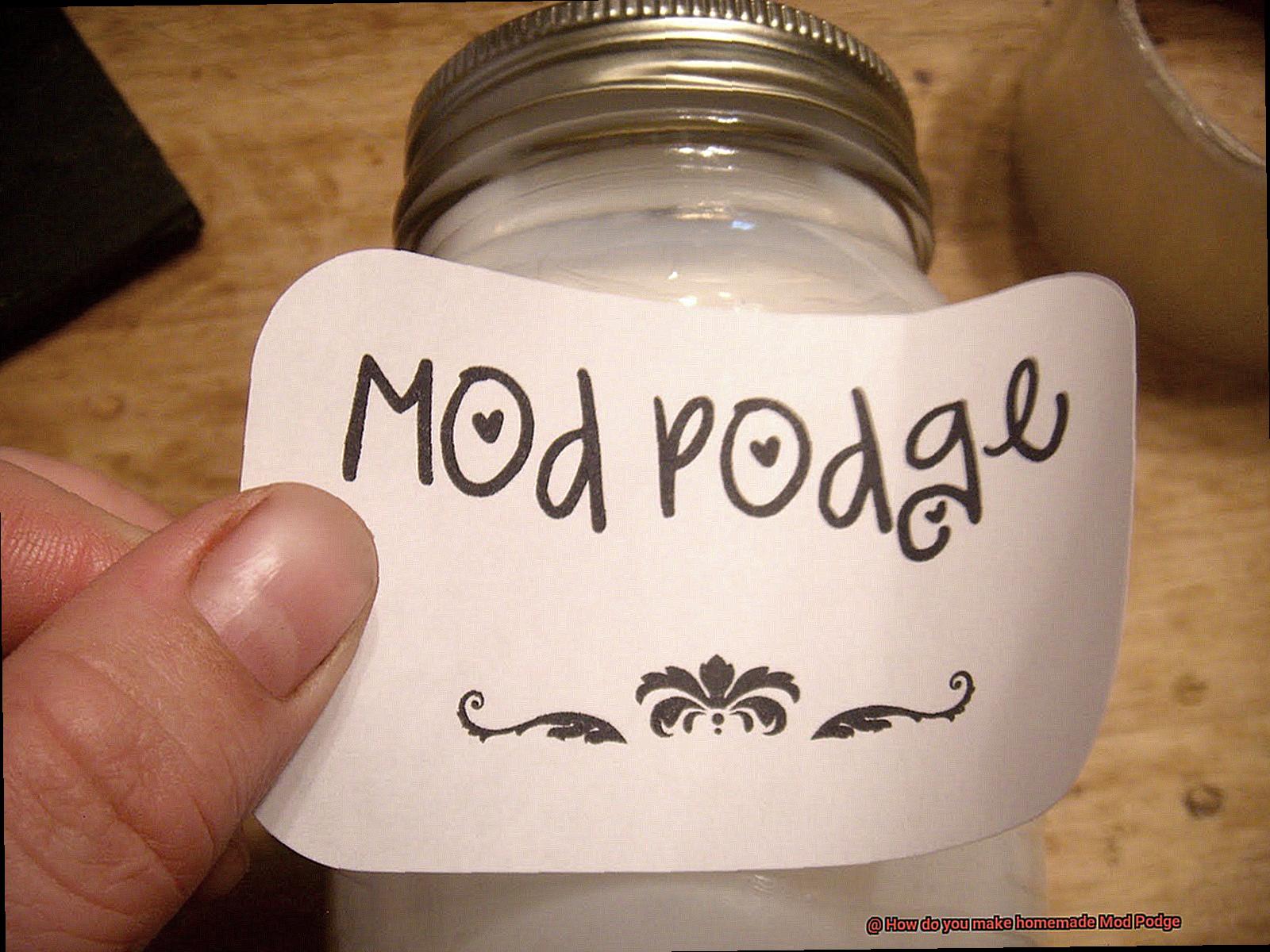 How do you make homemade Mod Podge-3