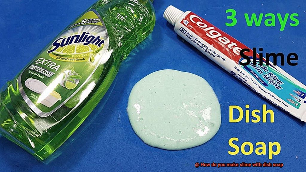 How Do You Make Slime With Dish Soap Glue Things 1608