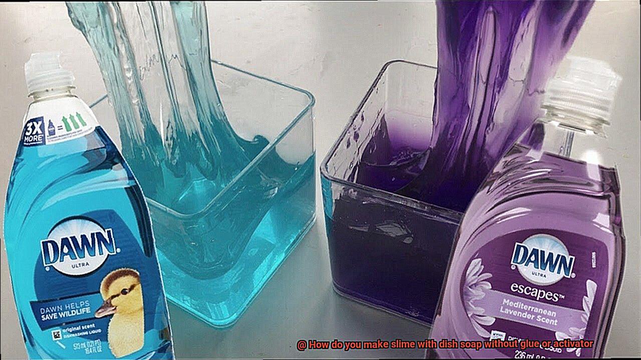 How do you make slime with dish soap without glue or activator-2