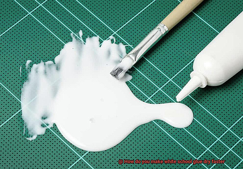 How do you make white school glue dry faster-4