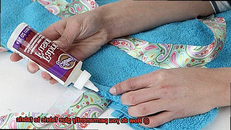 How do you permanently glue fabric to fabric-6