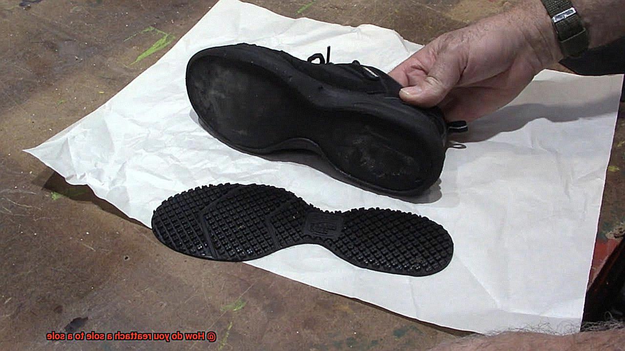 How do you reattach a sole to a sole-4