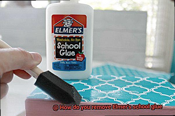 How do you remove Elmer's school glue-3